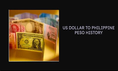 us dollar to philippine peso history